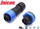 M16 2 Pin Male Power 10A Waterproof Connectors 300VAC Max Voltage Rating